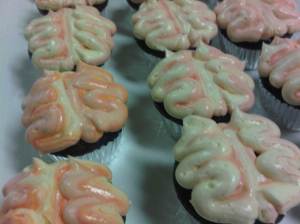 Brain Cup Cakes